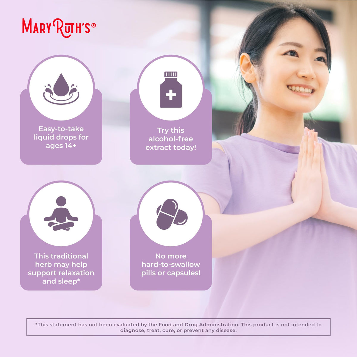 MARYRUTH'S Organics Valerian Root Liquid Drops | 2 Month Supply | Sugar Free | USDA Organic Valerian Root Drops | Support Sleep | Calm and Stress Relief - FENGGESTORE20