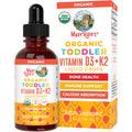 MARYRUTH'S Organics Vitamin D3 | Vitamin K2 | Vitamin D3 K2 Drops | K2 D3 Vitamin Liquid Supplement for Toddlers | Kids Supplement for Calcium Absorption - FENGGESTORE20