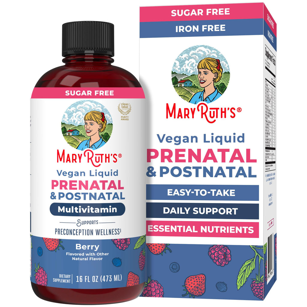MARYRUTH'S Postnatal & Prenatal Vitamins for Women | Sugar Free | Womens Multivitamin for Pre-Conception, Pregnancy & Nursing | Ginger - FENGGESTORE20