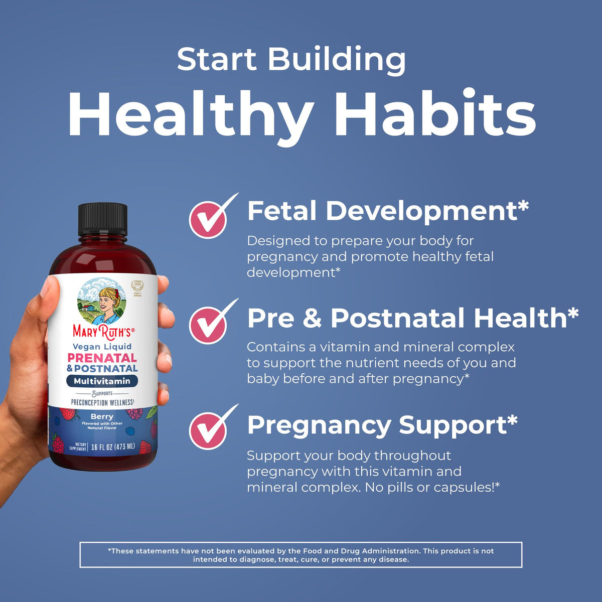 MARYRUTH'S Postnatal & Prenatal Vitamins for Women | Sugar Free | Womens Multivitamin for Pre-Conception, Pregnancy & Nursing | Ginger - FENGGESTORE20