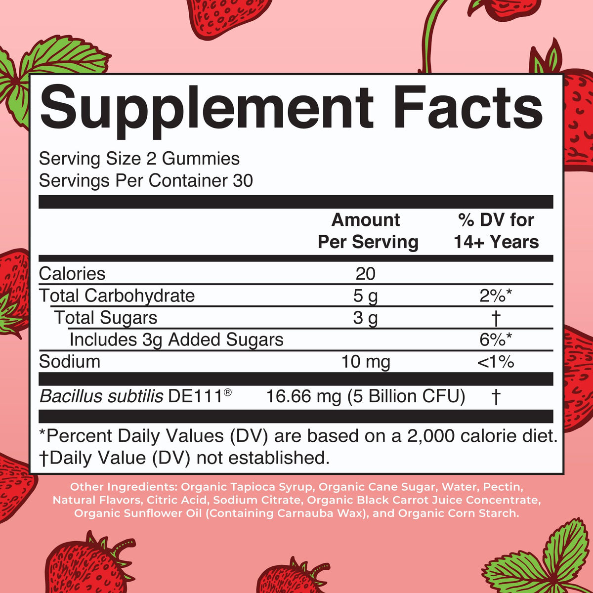 MARYRUTH'S USDA Organic Probiotic Gummies Probiotic Digestive Support | Immune Support | Digestive & Gut Health Supplement | 5 Billion CFU - FENGGESTORE20