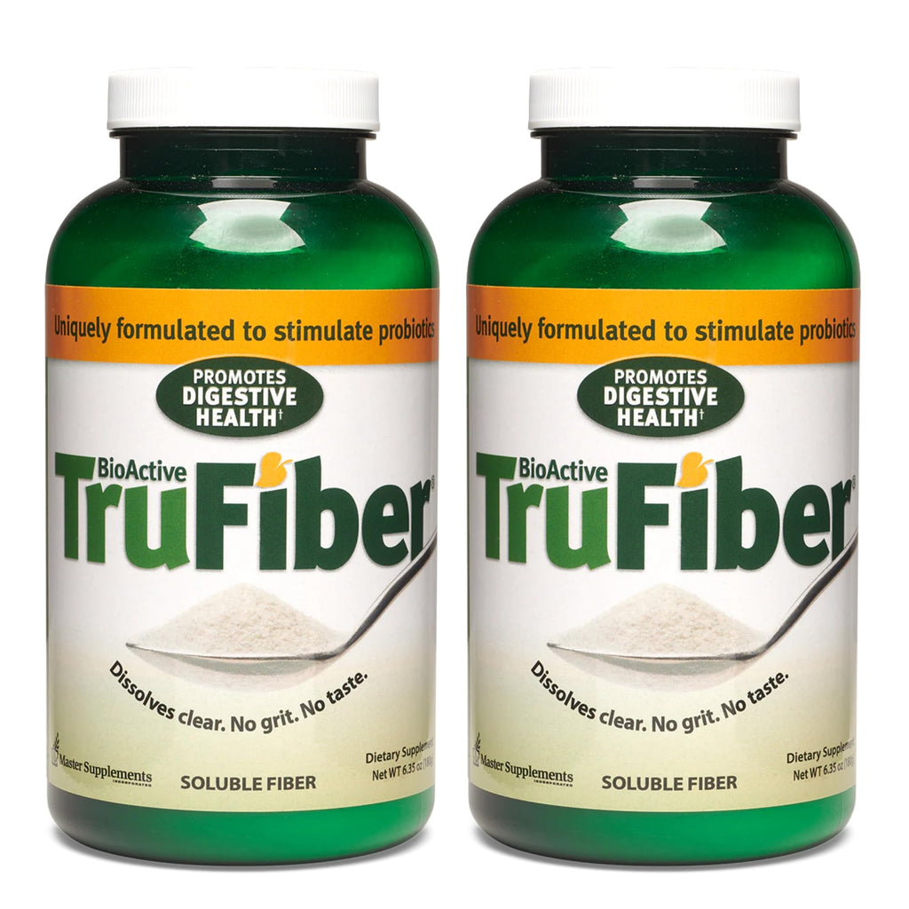 Master Supplements TruFiber - 6.35 oz, Pack of 2 - Prebiotic Fiber to Help Boost Probiotic Growth - Supports Digestive Health - FENGGESTORE20