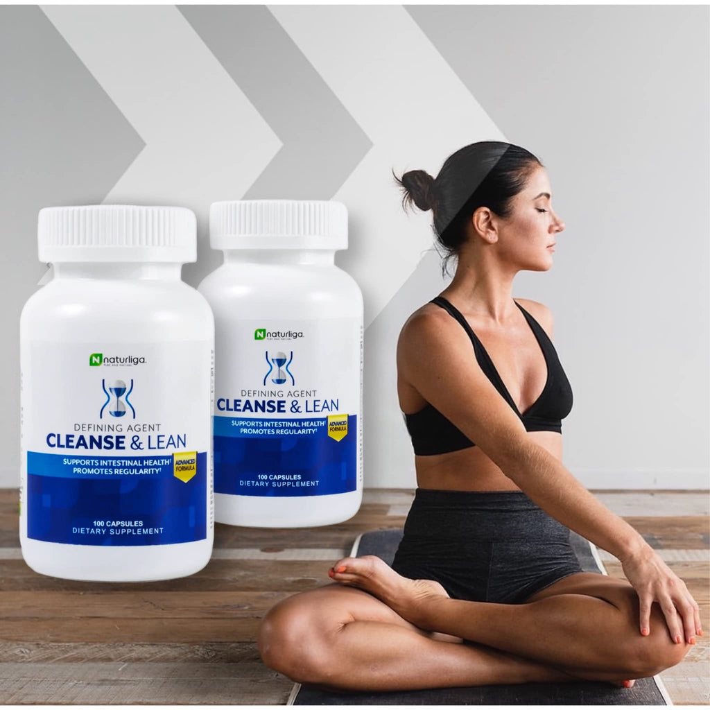 Max Muscle Naturaliga Cleanse and Lean Defining Agent Herbal Cleanse for Regularity w/Natural Detoxifying Ingredients for Gut Health Colon Detox - FENGGESTORE20