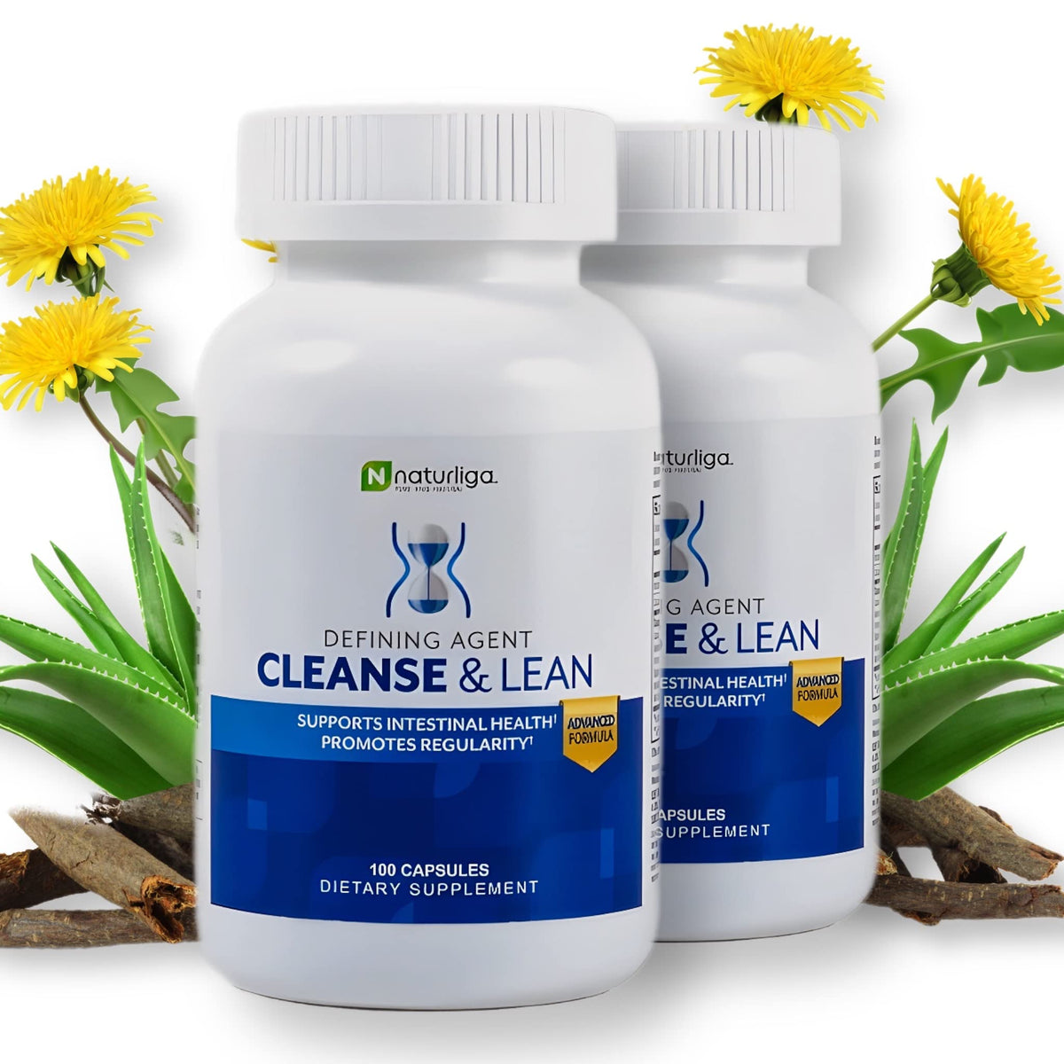 Max Muscle Naturaliga Cleanse and Lean Defining Agent Herbal Cleanse for Regularity w/Natural Detoxifying Ingredients for Gut Health Colon Detox - FENGGESTORE20
