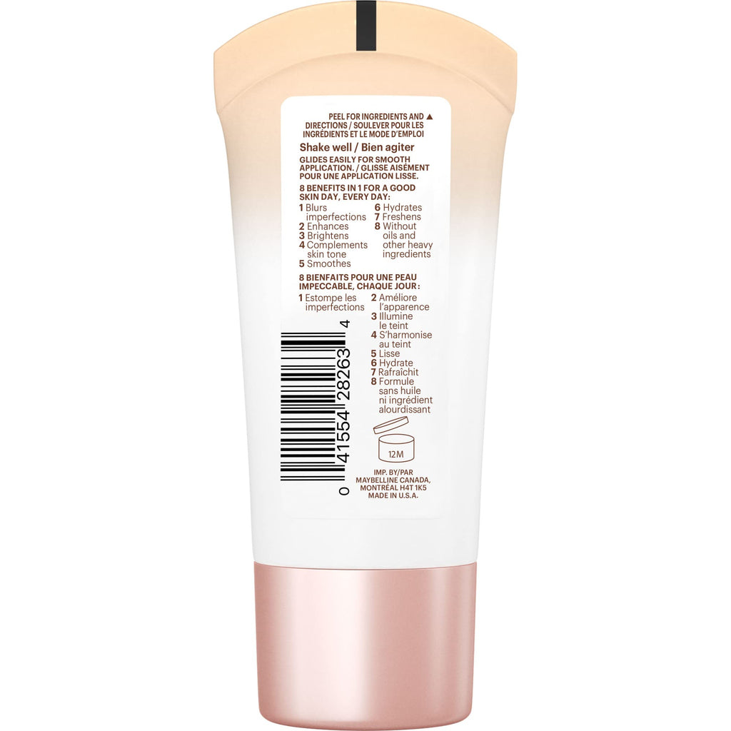 Maybelline Dream Fresh Skin Hydrating BB cream, 8-in-1 Skin Perfecting Beauty Balm with Broad Spectrum SPF 30 - FENGGESTORE20