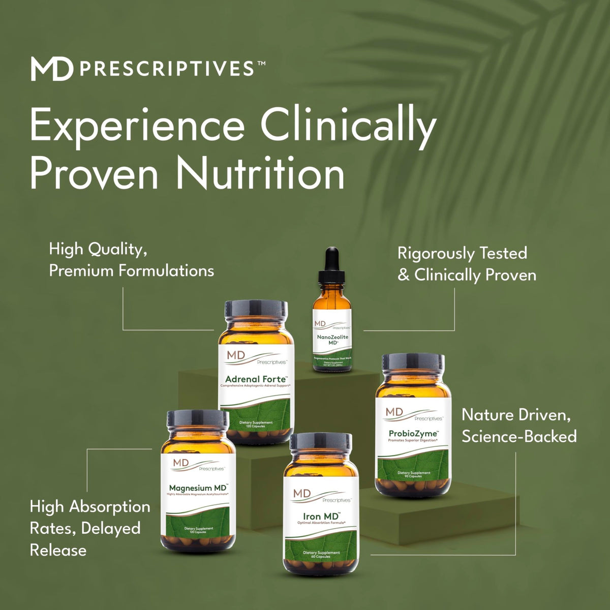 MD Prescriptives - ProbioZyme - Vegetarian Digestive Enzymes - Supplement for Digestive & Gut Health - 90 Capsules - FENGGESTORE20