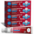 MED Pride Hydro Cortisone (Hydrocortisone) Cream 1% OTC Bulk Pack of 4 X 1 Oz Anti-Itch Ointment for Rash, Eczema, Bug Bites - FENGGESTORE20