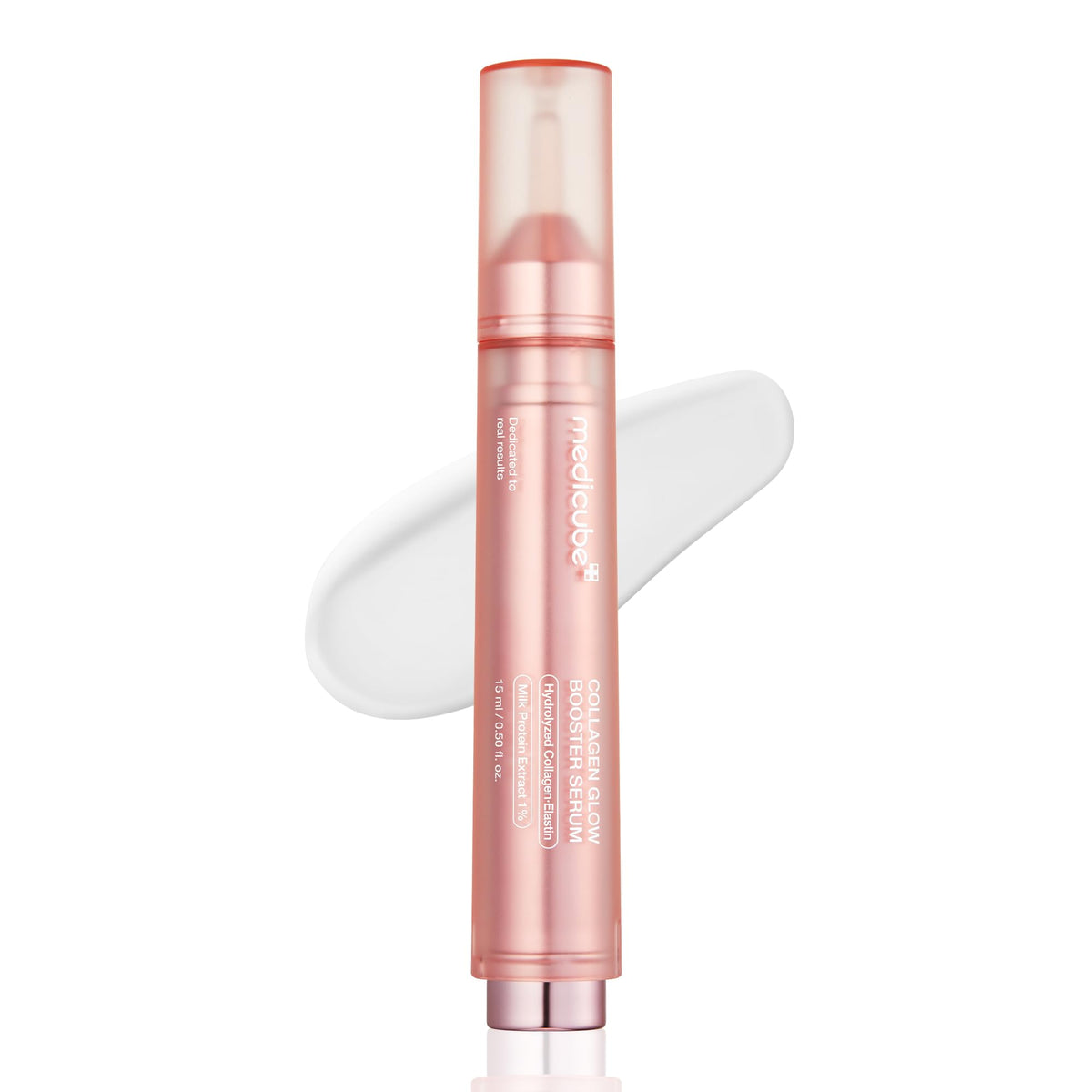 Medicube Collagen Glow Booster Milk Serum - Twist & Click - Radiance & Hydration with Niacinamide, Milk Protein Extract, Hydrolyzed Collagen - FENGGESTORE20