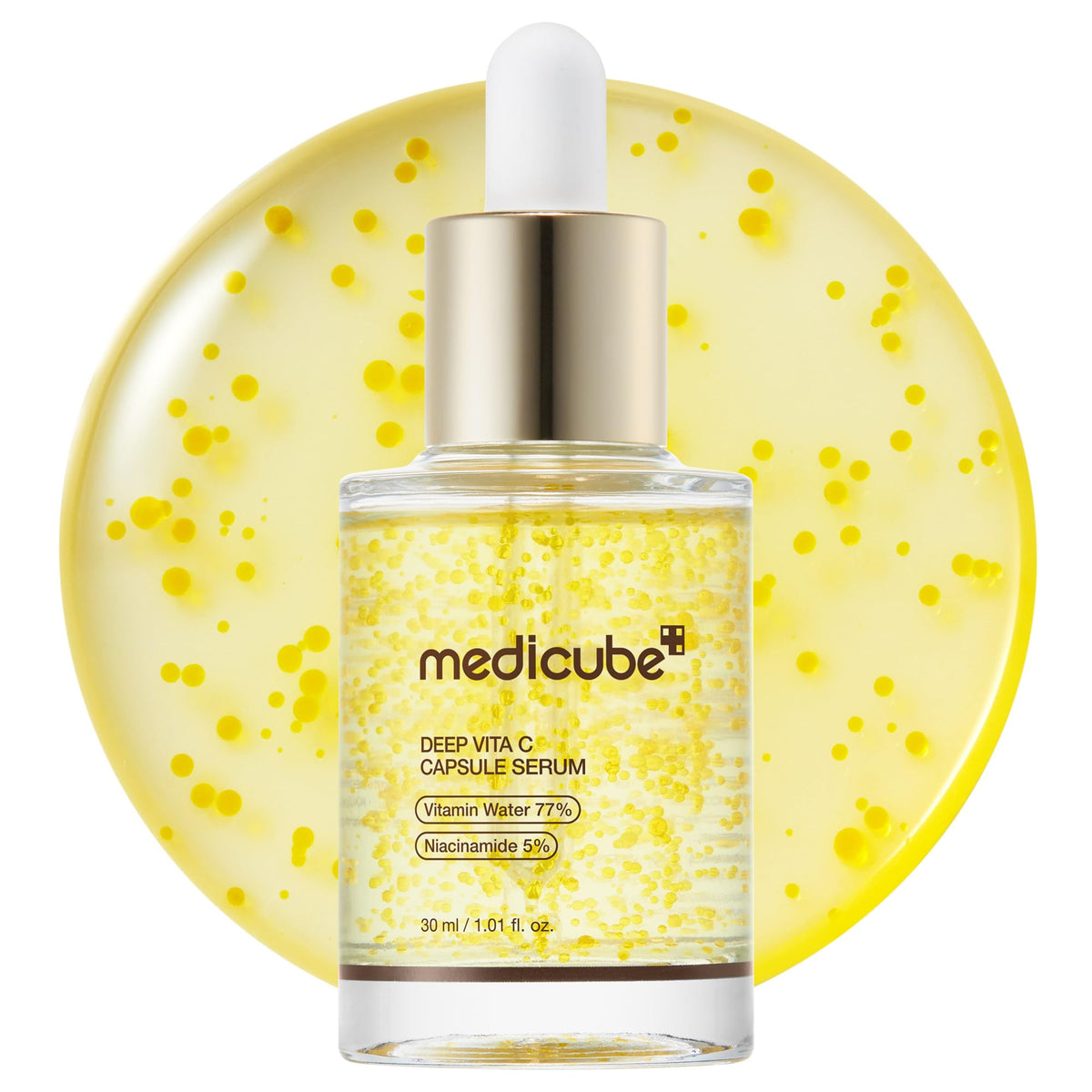 medicube Deep Vitamin C Capsule Serum | Hydrating Vitamin C Serum for Dull & Uneven-Looking Skin with Visible Concerns - FENGGESTORE20