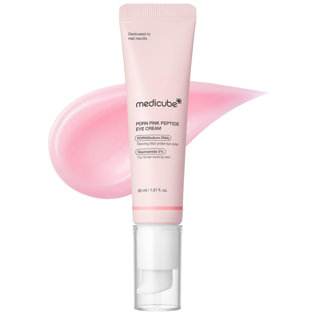 medicube Eye Serum with Salmon DNA PDRN & Pink Peptides | 99% Purity Retinol for Fine Lines - FENGGESTORE20