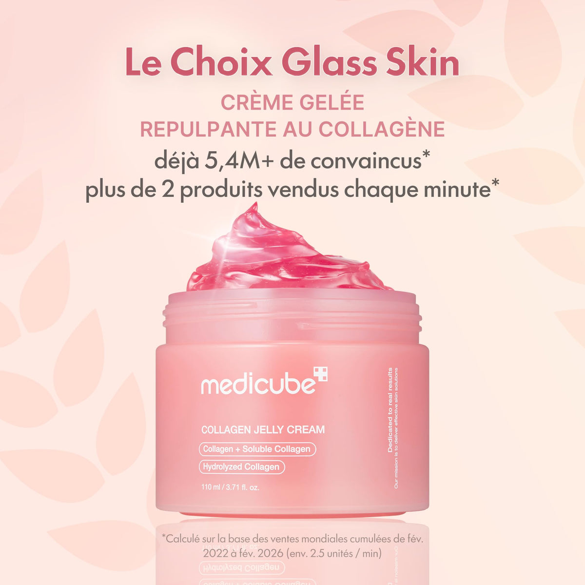 medicube Jelly Cream with Collagen, Niacinamide | Freeze-Dried Hydrolyzed Collagen - FENGGESTORE20
