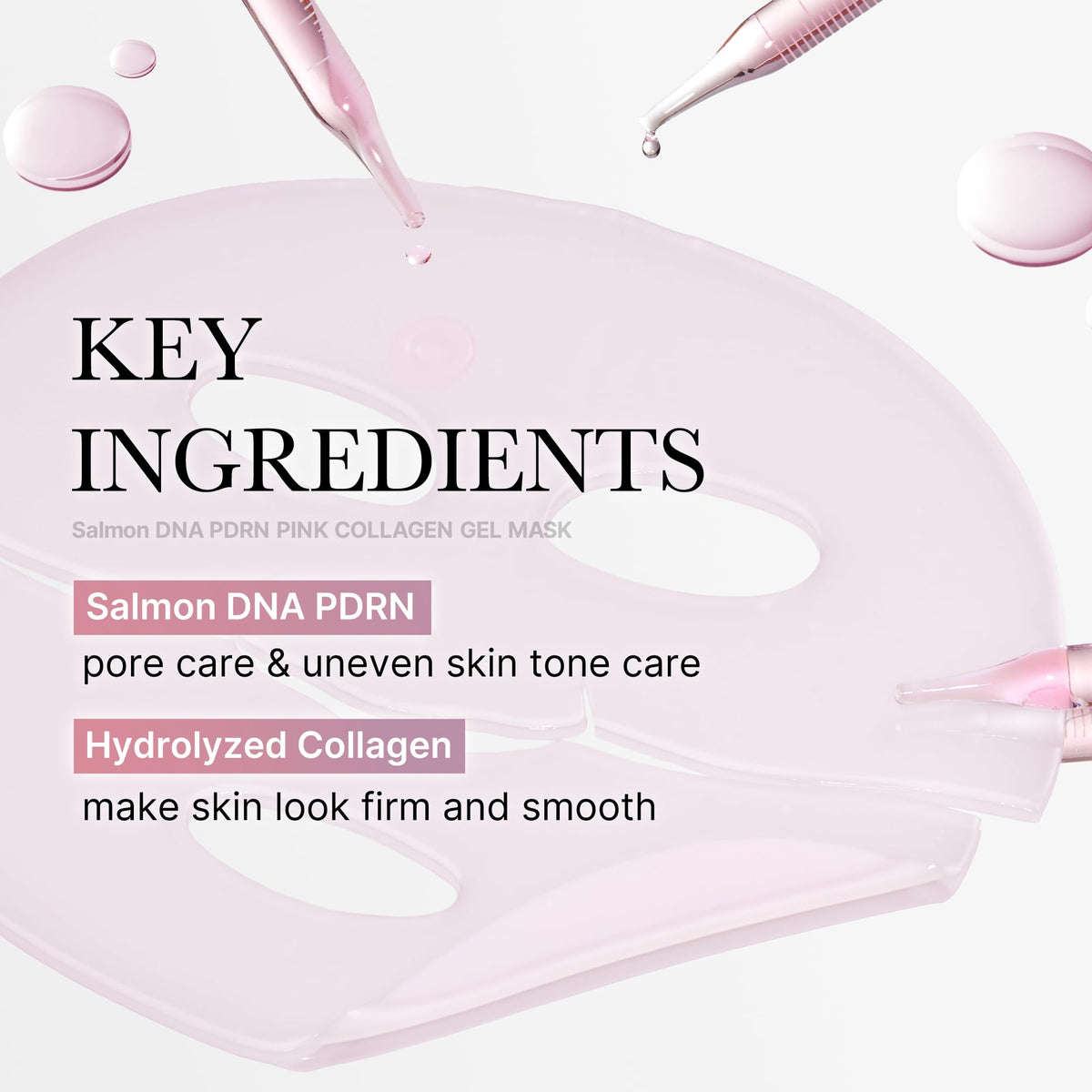 medicube Jelly Gel Mask with Salmon DNA PDRN Pink Collagen | Overnight Face Mask - FENGGESTORE20