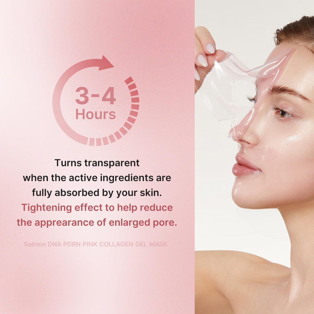 medicube Jelly Gel Mask with Salmon DNA PDRN Pink Collagen | Overnight Face Mask - FENGGESTORE20