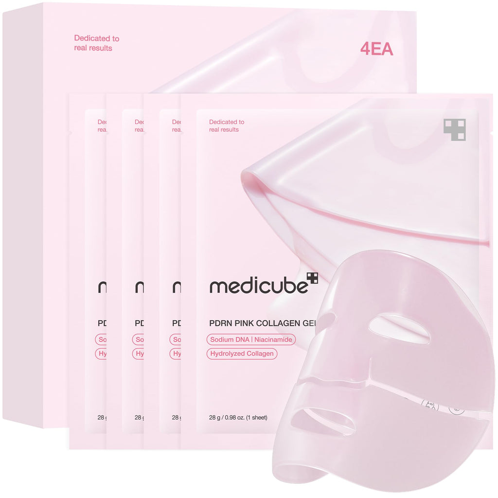 medicube Jelly Gel Mask with Salmon DNA PDRN Pink Collagen | Overnight Face Mask - FENGGESTORE20