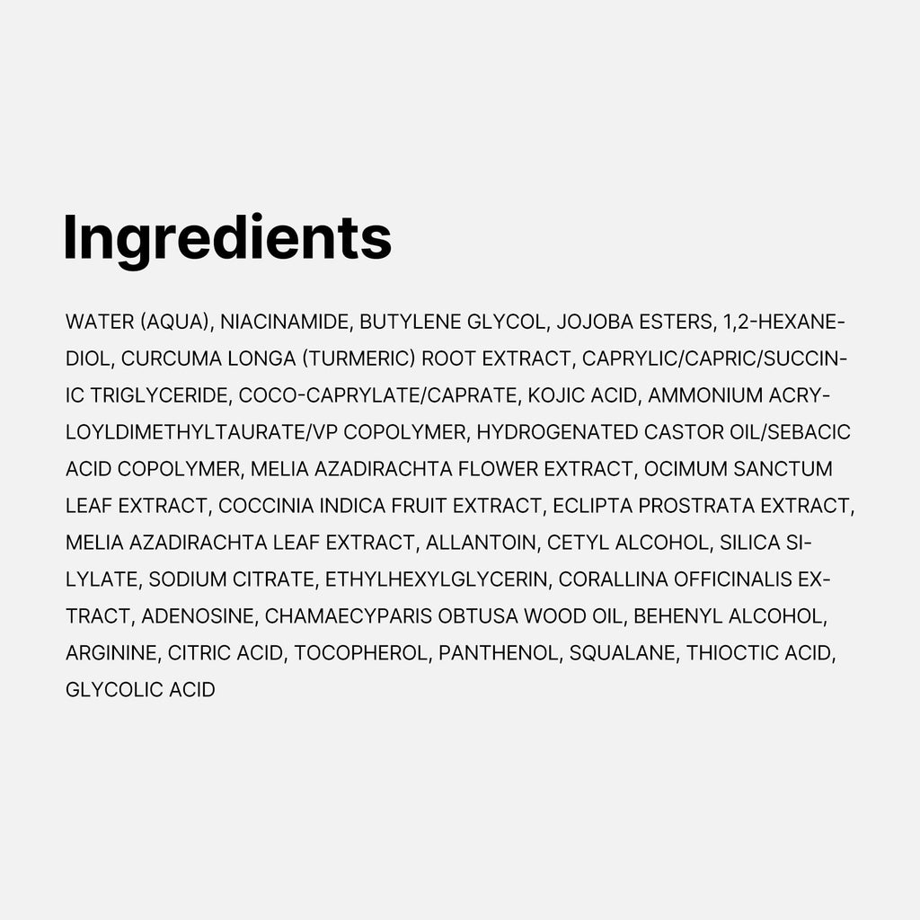 medicube Kojic Acid Turmeric Clarifying & Balancing Capsule Serum for Troubled Skin | Soothing & Brightening Facial Serum - FENGGESTORE20