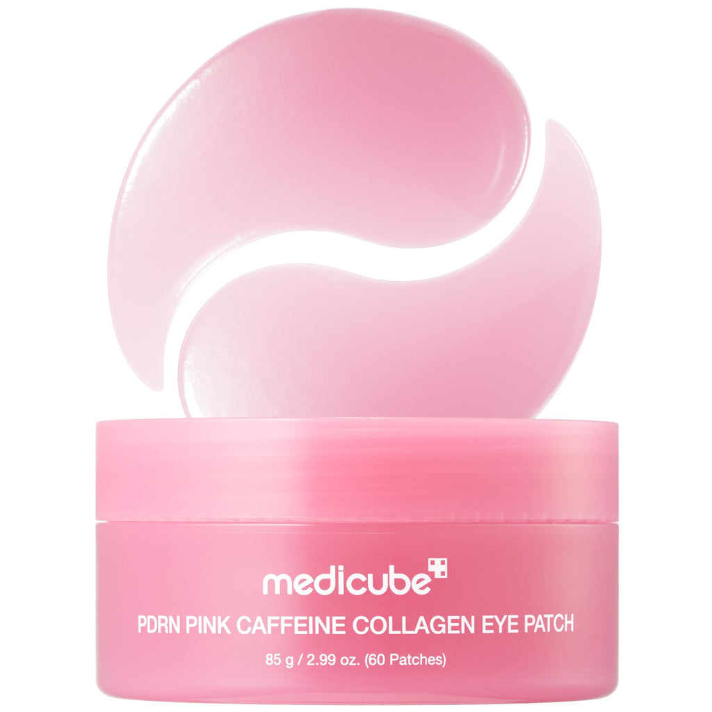 medicube PDRN Caffeine Collagen Eye Patch | Gel Eye Patches for the appearance of Dark Circles, Undereye Bags - FENGGESTORE20