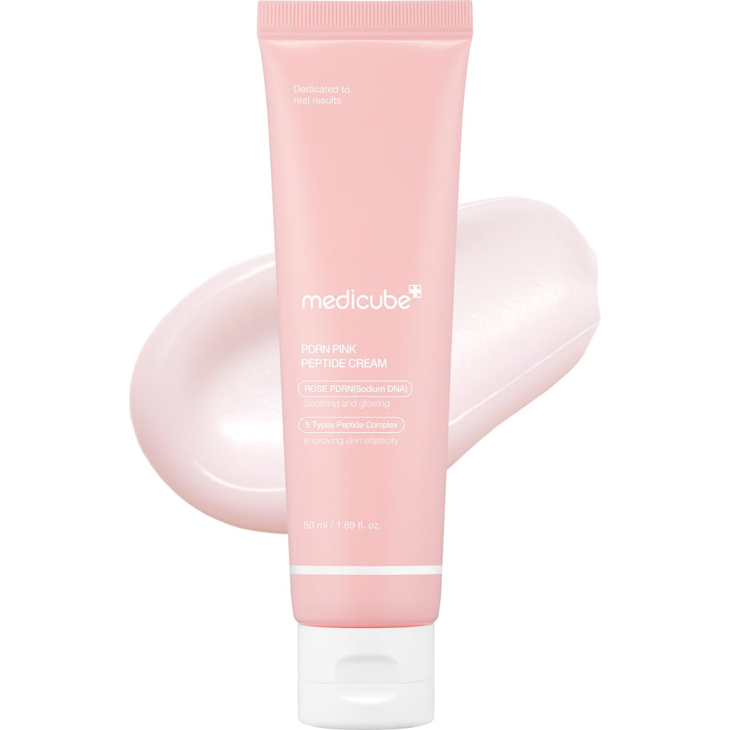 medicube PDRN Pink Hyaluronic Moisturizing Cream | Blemish Recovery, Relief & Hydrating Care | Restores Skin Elasticity & Glow - FENGGESTORE20