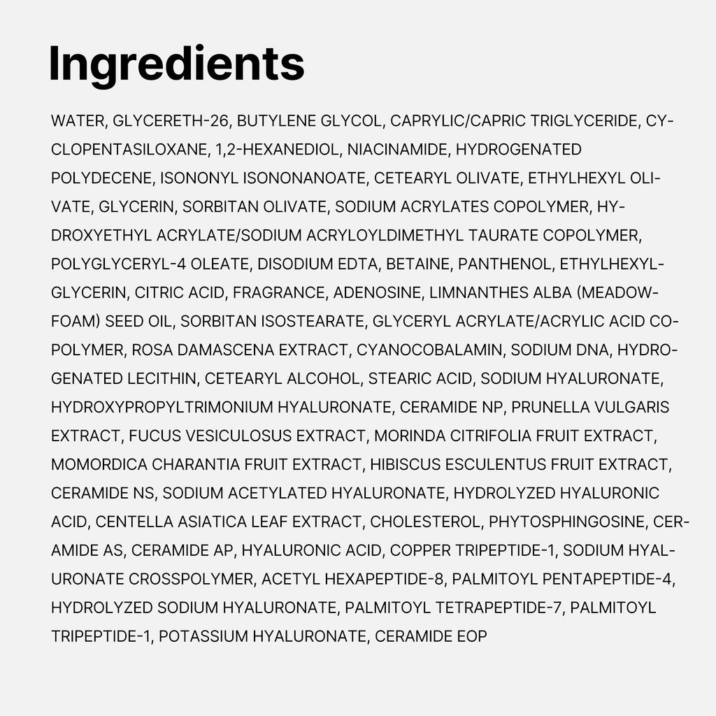 medicube PDRN Pink Hyaluronic Moisturizing Cream | Blemish Recovery, Relief & Hydrating Care | Restores Skin Elasticity & Glow - FENGGESTORE20