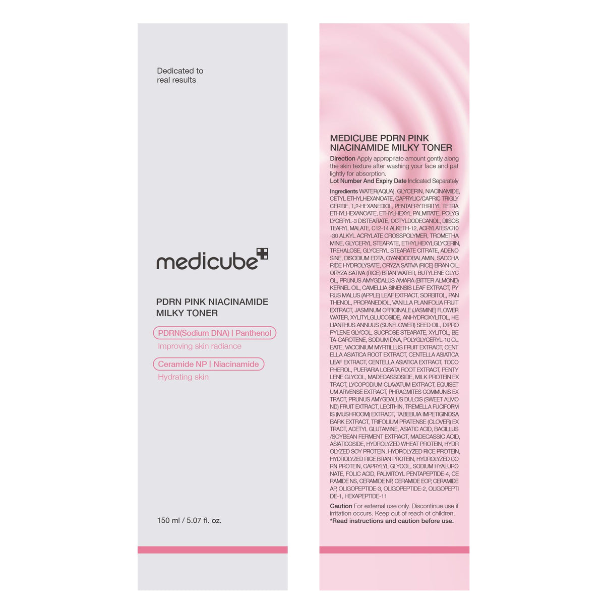 medicube PDRN Toner Salmon DNA Milky Toner | for Hydrating, Moisturizing, Soothing with Ceramide, Peptide - FENGGESTORE20