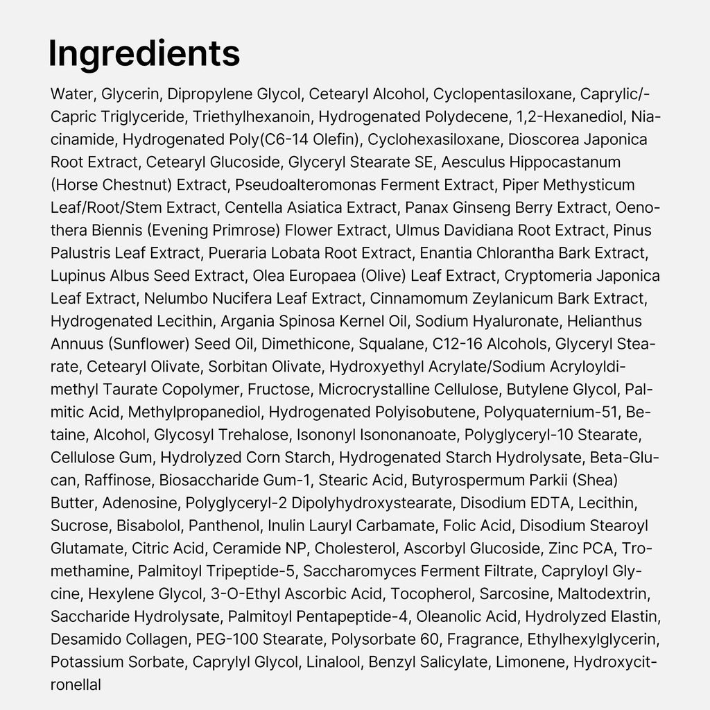 medicube Triple Collagen Cream - Hydrating & Firming Moisturizer with Hyaluronic Acid, Premium Elastin, Shea Butter - FENGGESTORE20