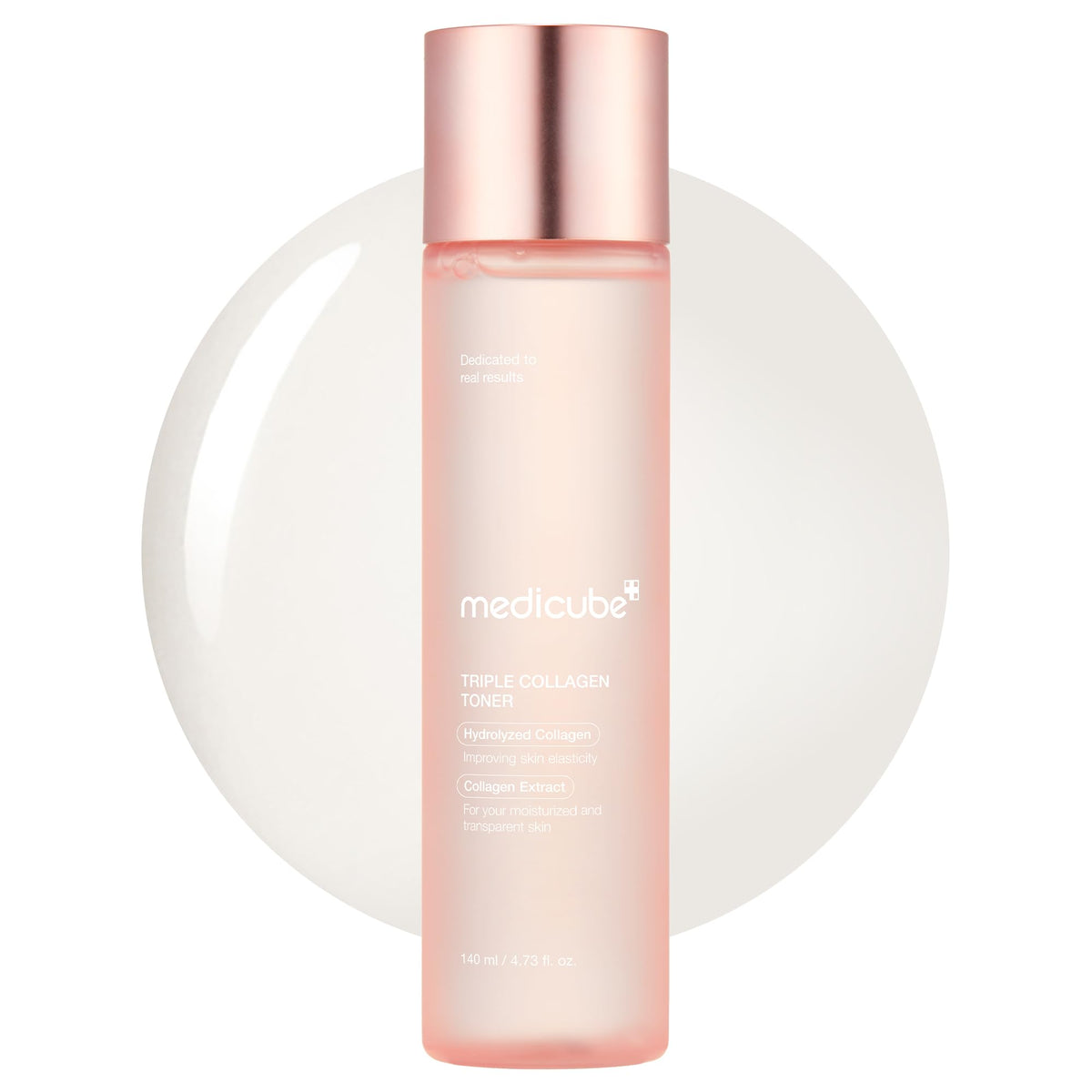 Medicube Triple Collagen Toner - Hydrolyzed, Atelo, & Soluble Collagen for Deep Hydration & Plump Skin - Fast-Absorbing Formula - FENGGESTORE20
