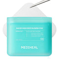MEDIHEAL Toner Pads 100 Count - Madecassoside Blemish Care Toner Pad with Centella Asiatica - Improves Uneven Skin Tone & Deep Hydration - FENGGESTORE20