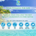 Mega Premium Liquid Multivitamin | Natural Immune Support Vitamin w/ 1333% Vitamin C, 200% D3, Zinc + 20 Vitamins, 70 Minerals, & 21 Amino Acids | Sugar Free - FENGGESTORE20