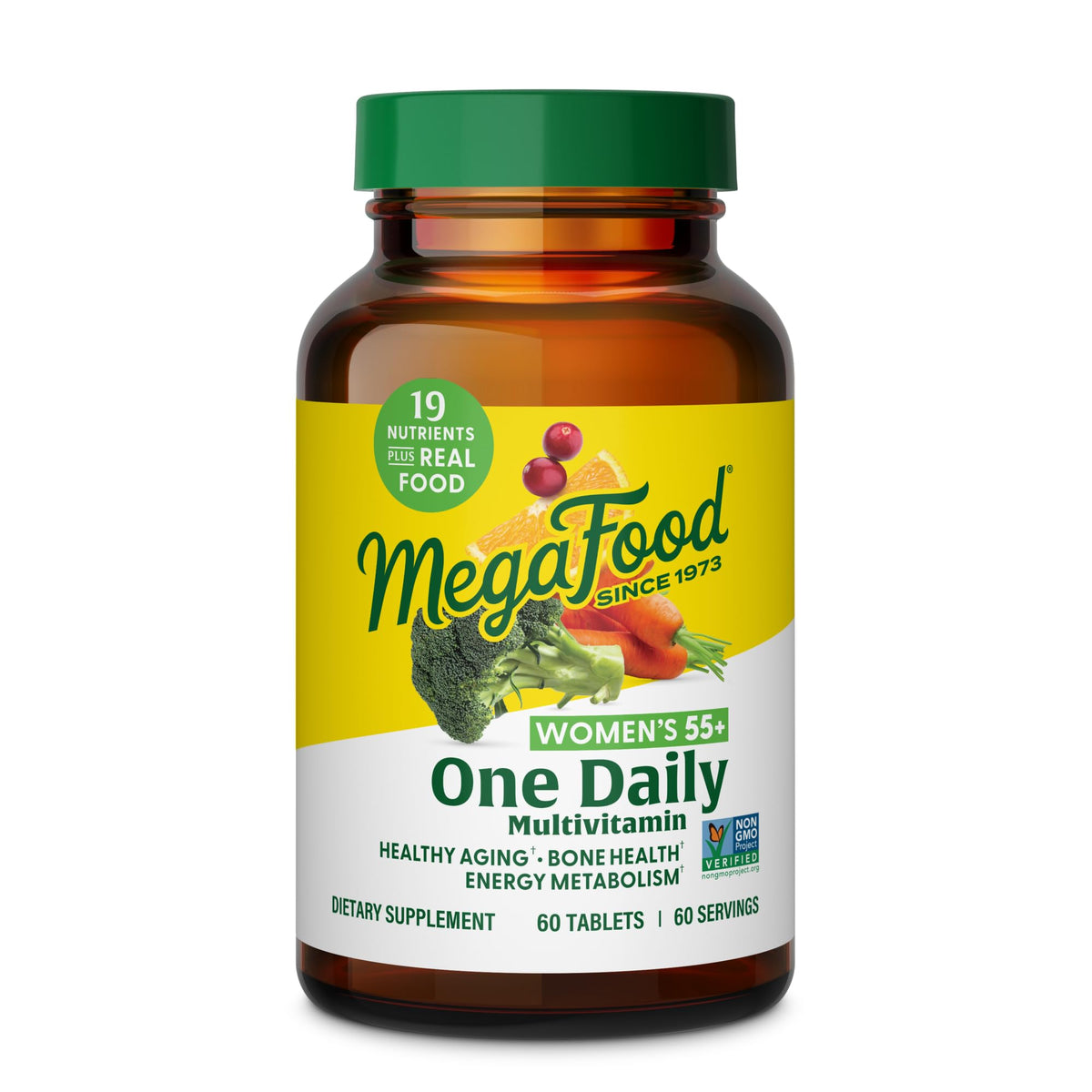 MegaFood, Women Over 55 One Daily, Supports Optimal Health and Wellbeing, Multivitamin and Mineral Dietary Supplement - FENGGESTORE20