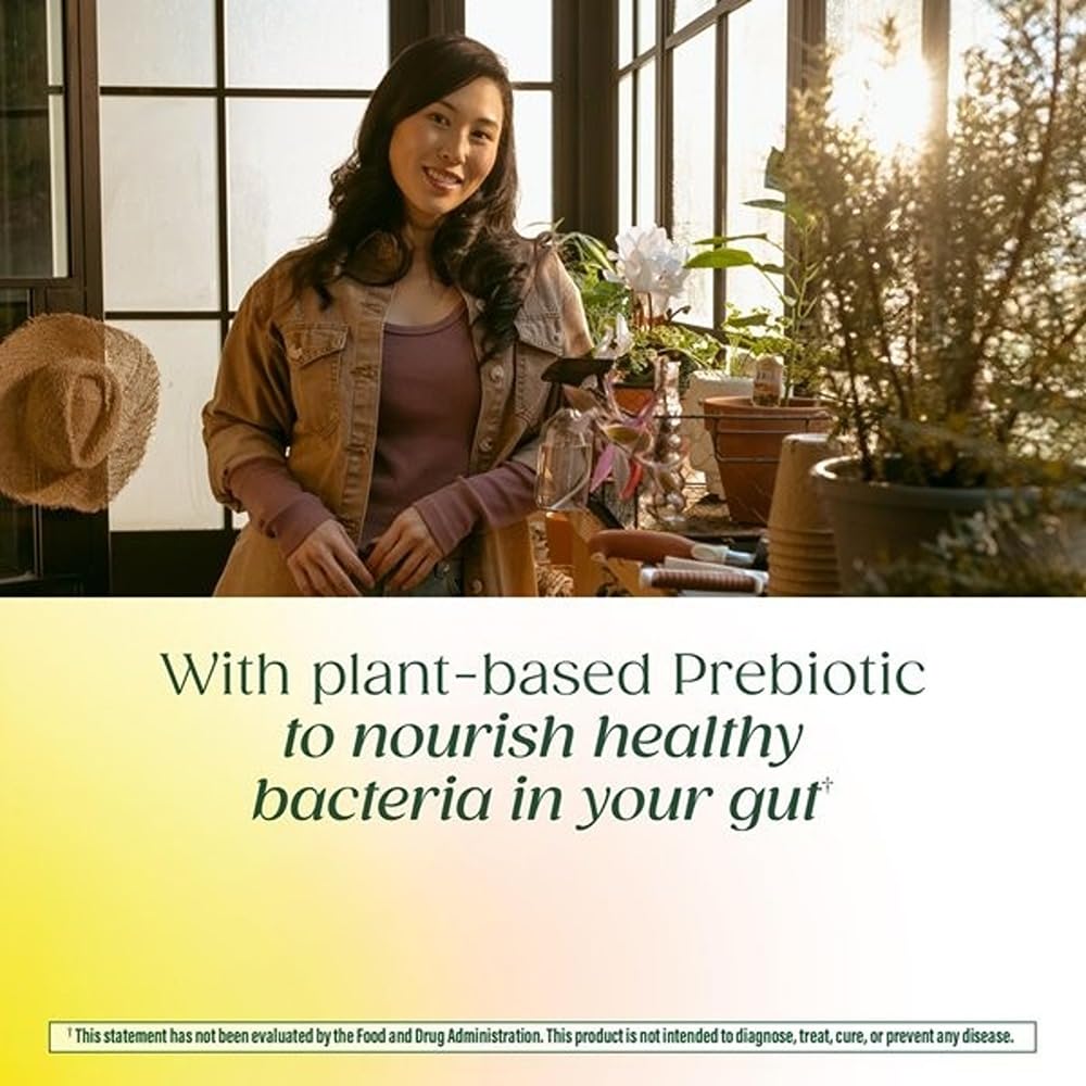 MegaFood Womens Probiotic + Prebiotic - Gluten-Free Prebiotics and Probiotics for Women, Supports Digestive Health & Regularity, Vaginal Probiotics - FENGGESTORE20