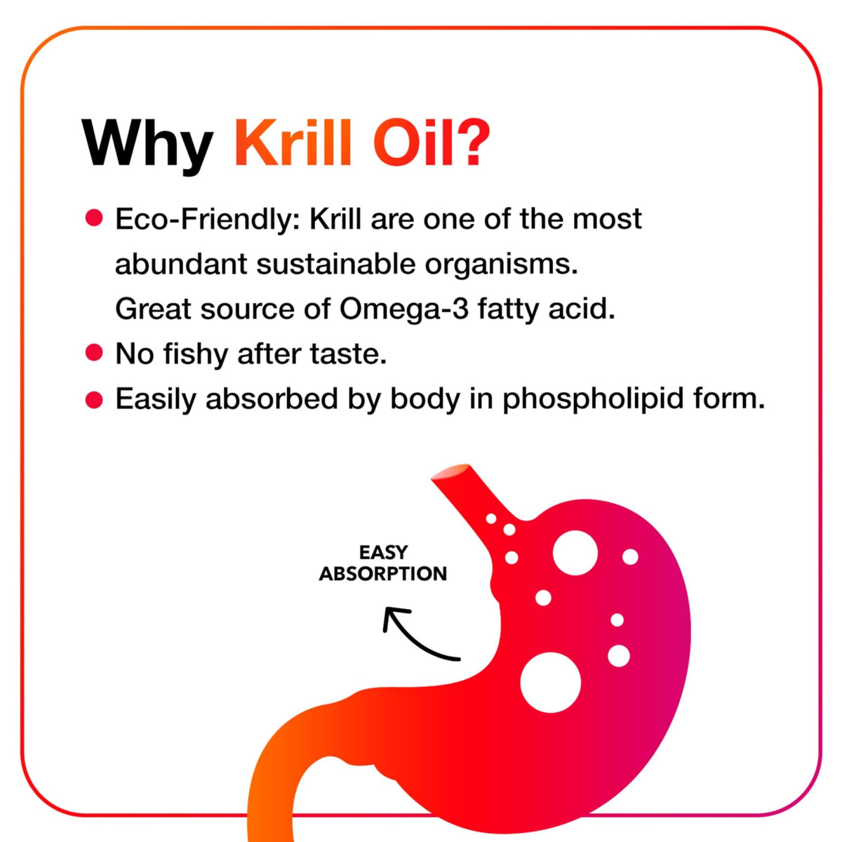 MegaRed Antarctic Krill Oil 500mg Omega 3 Fatty Acid Supplement, Extra Strength EPA & DHA Krill Oil Softgels (90cnt Box), Astaxanthin - FENGGESTORE20