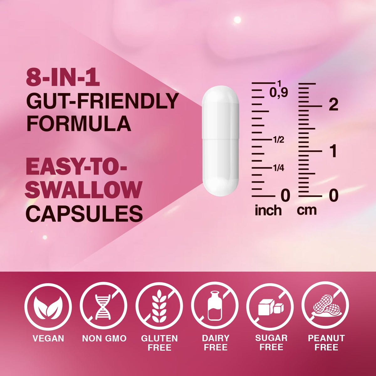 Menopause Supplements for Women with Probiotics, DIM, Black Cohosh, Chasteberry & Soy Isoflavones Support Hormone Balance & Helps Relieve Hot Flashes, Night Sweats - 60 Servings (Made & Tested in USA) - FENGGESTORE20