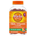 Metamucil Fiber Gummies for Adults with Vitamins C, D, B12 for Metabolism, No Sugar Added Citrus Berry Flavor, 5g Plant Based Prebiotic - FENGGESTORE20