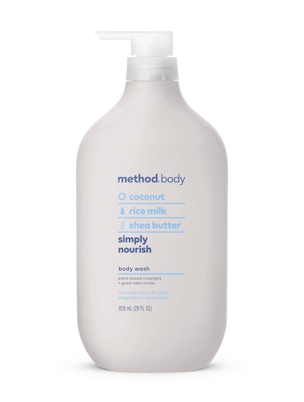 Method Body Wash, Simply Nourish, Paraben and Phthalate Free, 28 oz (Pack of 1) - FENGGESTORE20