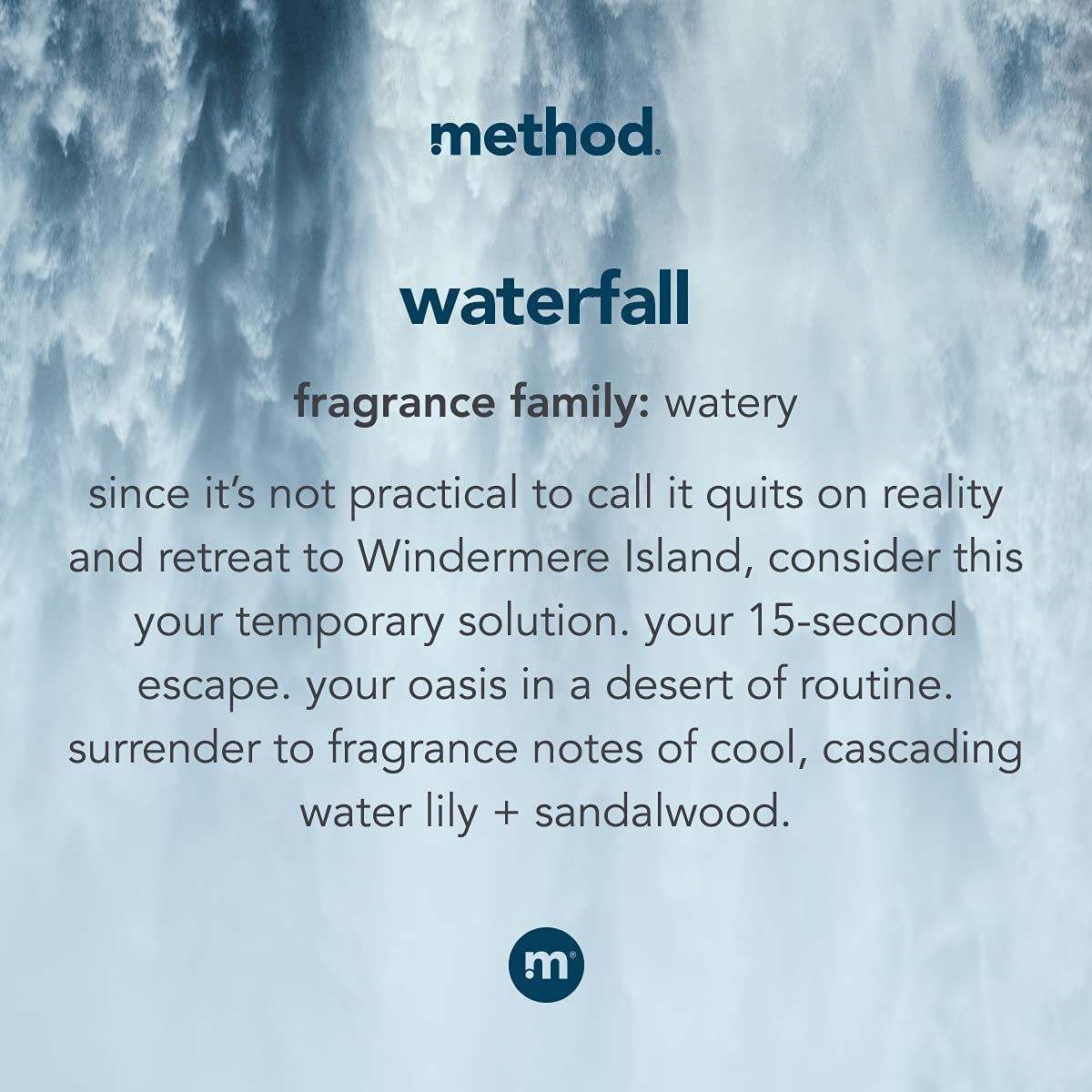 Method Foaming Hand Soap, Waterfall, Paraben and Phthalate Free, 10 Fl Oz (Pack of 1) - FENGGESTORE20