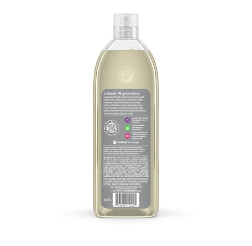 Method Gel Hand Soap Refill, Vetiver + Amber, 34 Fl Oz (Pack of 1) (Packaging May Vary) - FENGGESTORE20