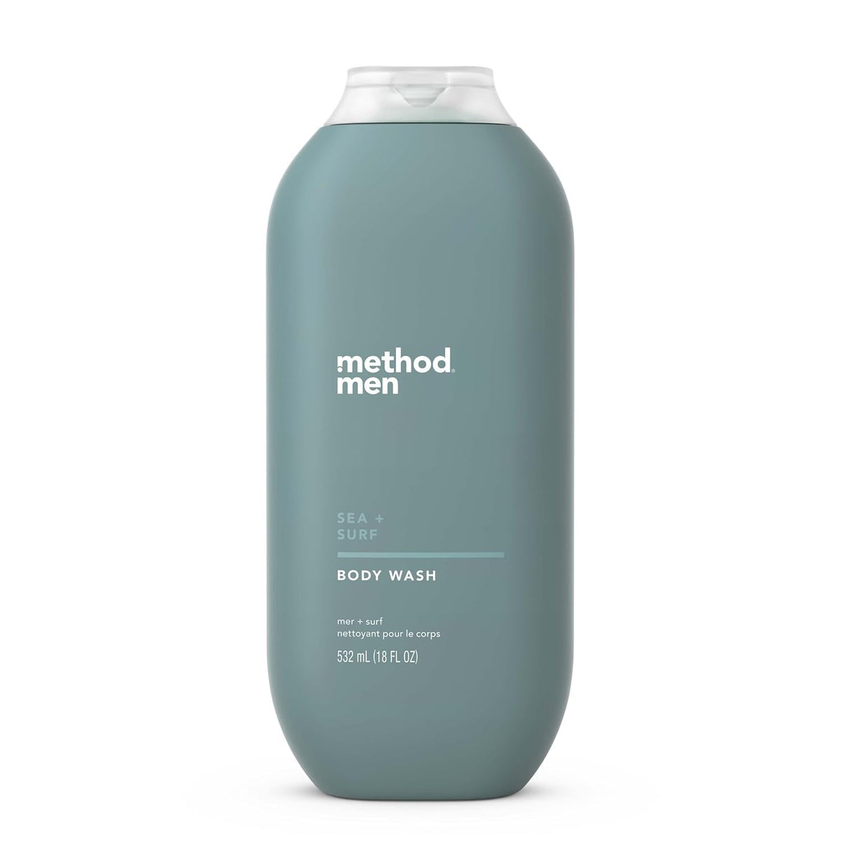 Method Men Body Wash, Sea and Surf Scent, Paraben and Phthalate Free, Quick-Lathering - FENGGESTORE20