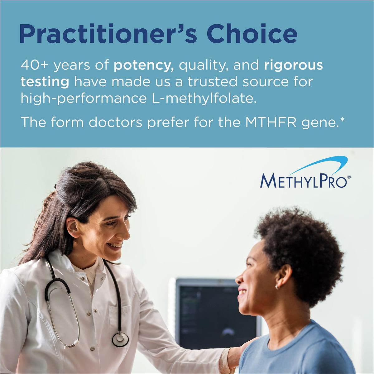 MethylPro 15mg L-Methylfolate (30 Capsules) - Professional Strength Active Methylfolate, 5-MTHF Supplement for Mood, Brain Health + Immune Support, - FENGGESTORE20