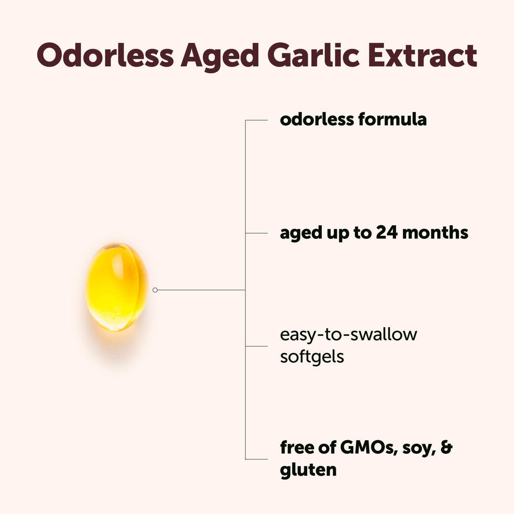 Micro Ingredients Odorless Garlic, 300 Softgels | 2 Years Aged Garlic Extract | Grown Allium Sativum Bulb - FENGGESTORE20