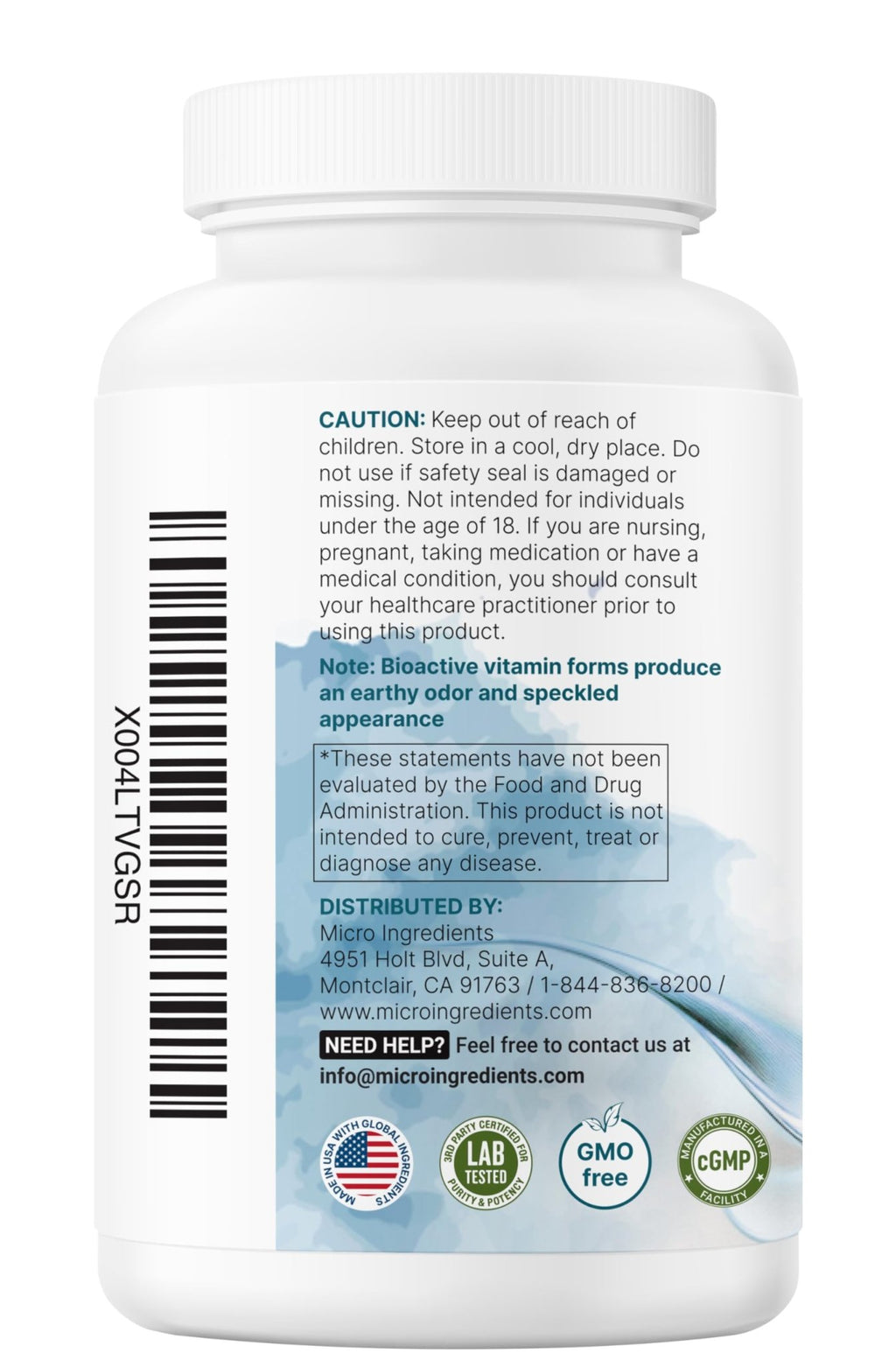 Micro Ingredients Pure Methylated B Complex, 240 Capsules | 11-in-1 Formula with Methylfolate, B12, Thiamin, Inositol, Choline, & Fat Soluble Vitamin C - FENGGESTORE20