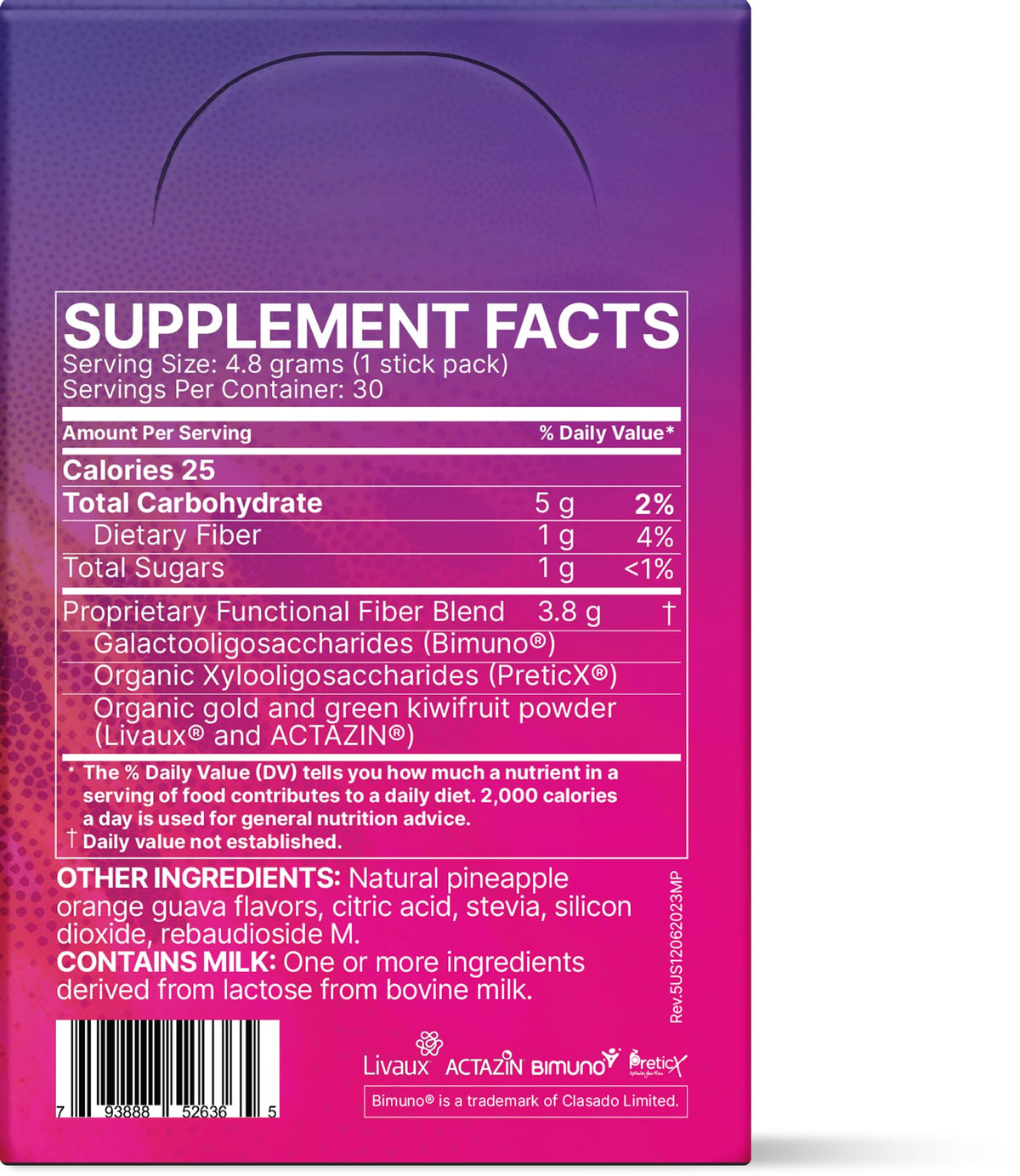 Microbiome Labs MegaPre Prebiotic Fiber Powder for Women, Men & Kids - Pre-Dosed Prebiotic Fiber Supplement Powder with Clinically Tested Oligosaccharides - FENGGESTORE20