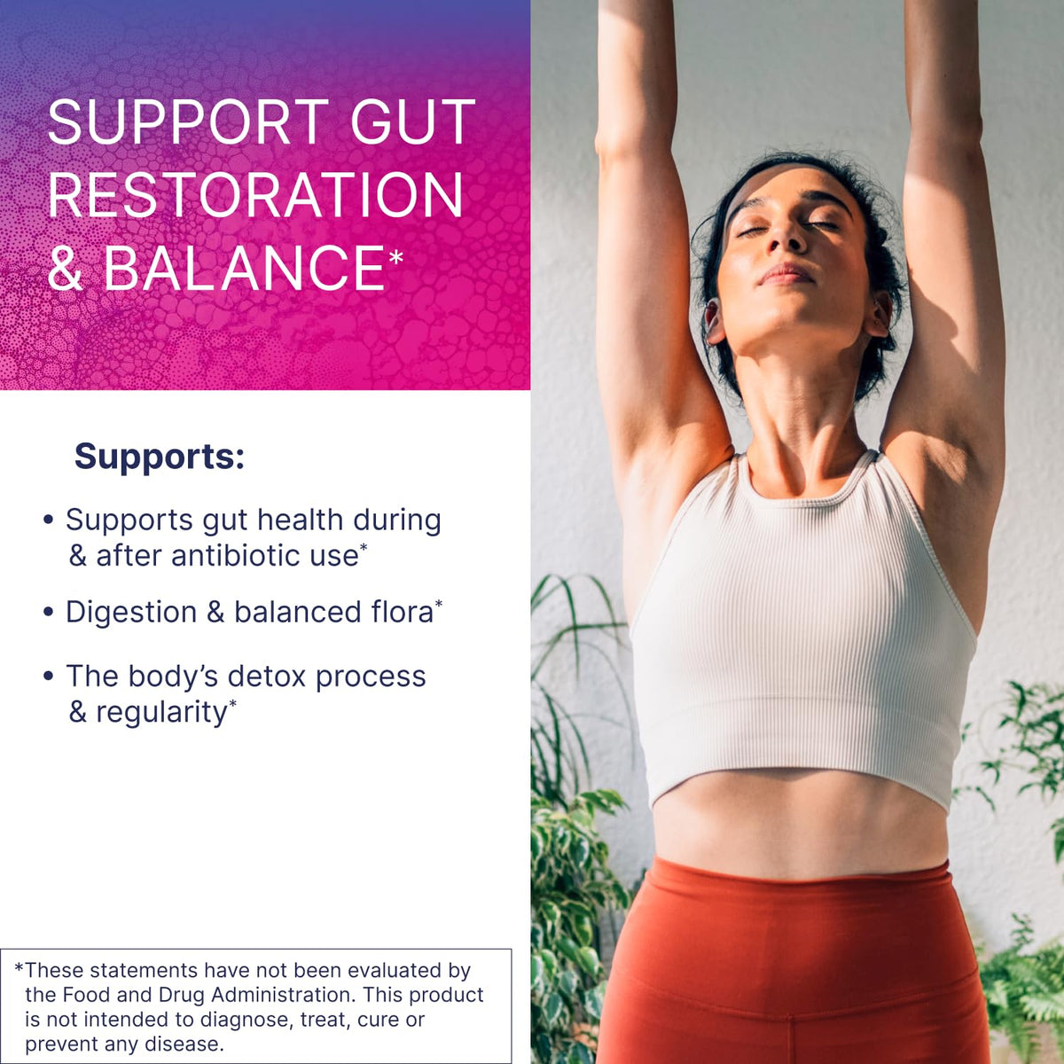 Microbiome Labs RestorFlora - Men's & Women's Probiotics for Digestive Health & Gut Reset - Spore Based Saccharomyces Boulardii Probiotics - FENGGESTORE20