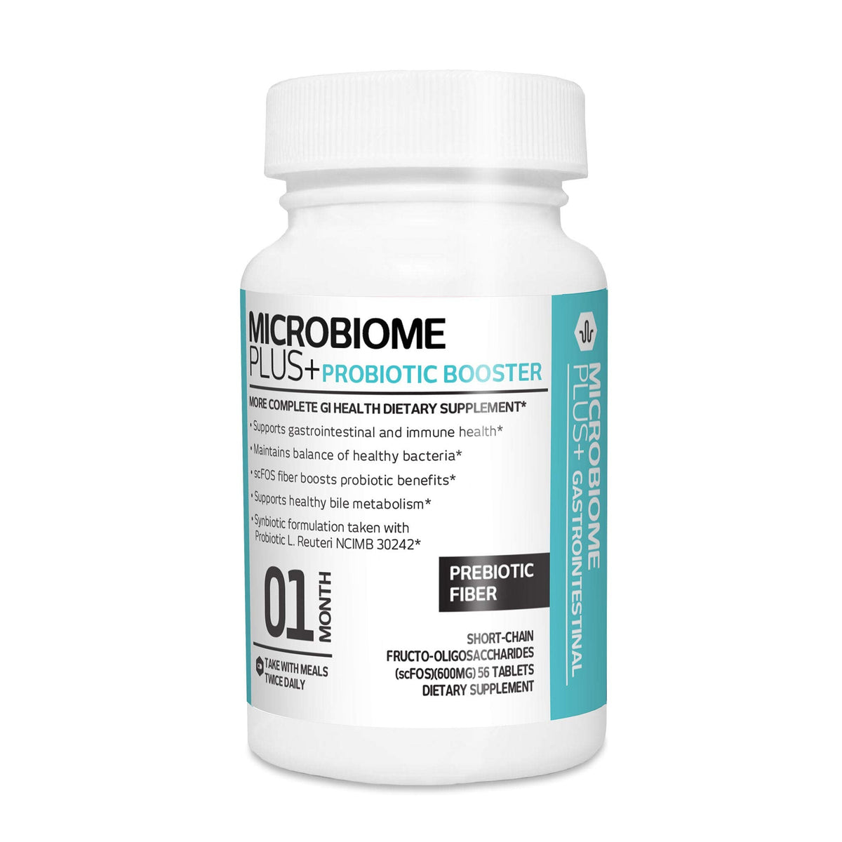 Microbiome Plus Prebiotics scFOS Prebiotic Fiber, Boosts Probiotic Benifits, GI Digestive Supplements, Allergy Safe and Gluten-Free - FENGGESTORE20