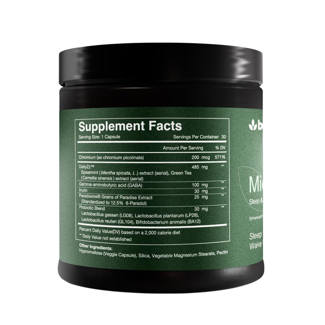 MidnightSlim™ | Advanced Nighttime Weight | Maximum Strength Metabolism Support, Digestive Health, Peaceful Sleep | Premium Probiotic Complex | 30 Capsules - FENGGESTORE20