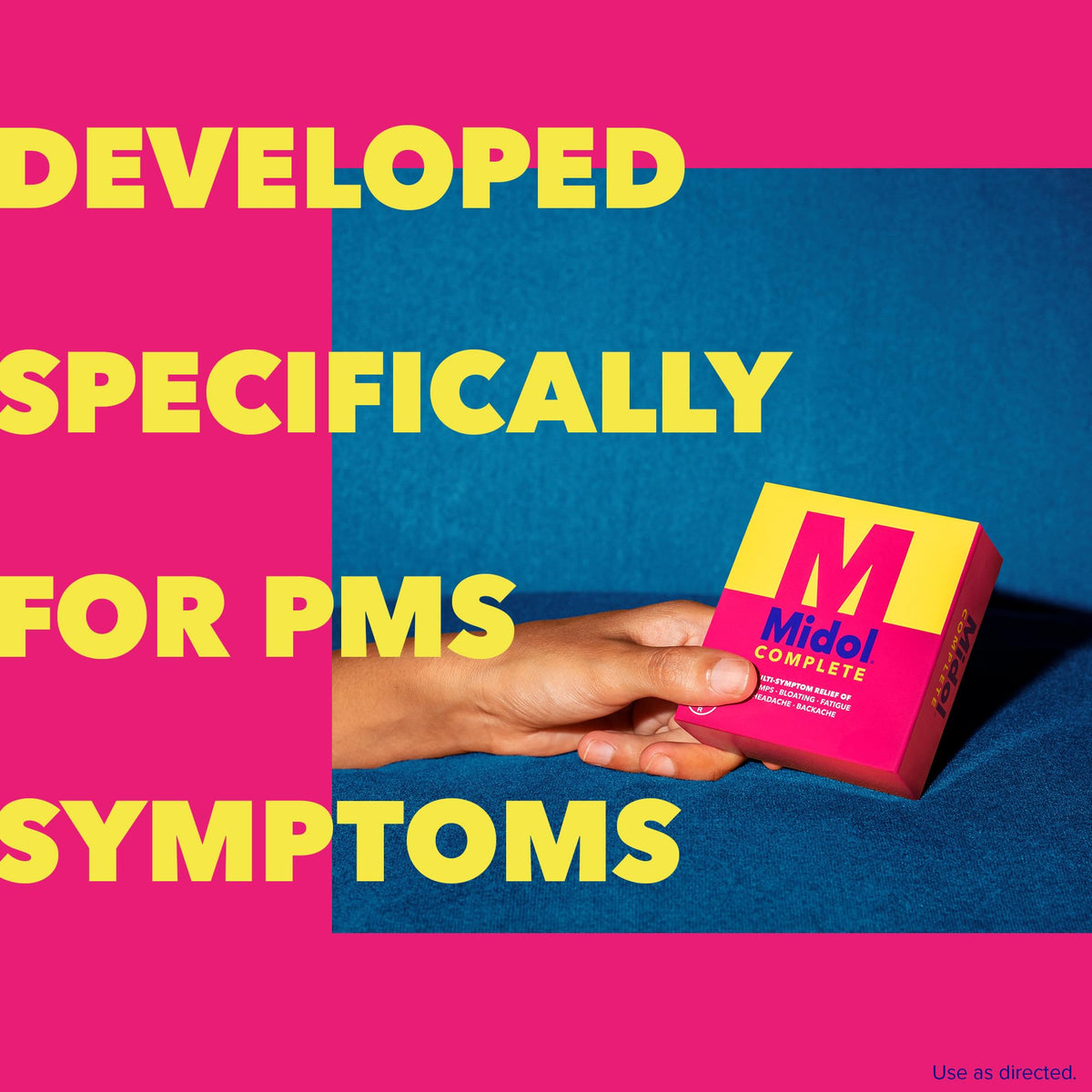 Midol Complete Menstrual Pain Relief Caplets, 40 Count - Provides Cramp, Headache, and Bloating Relief - FENGGESTORE20