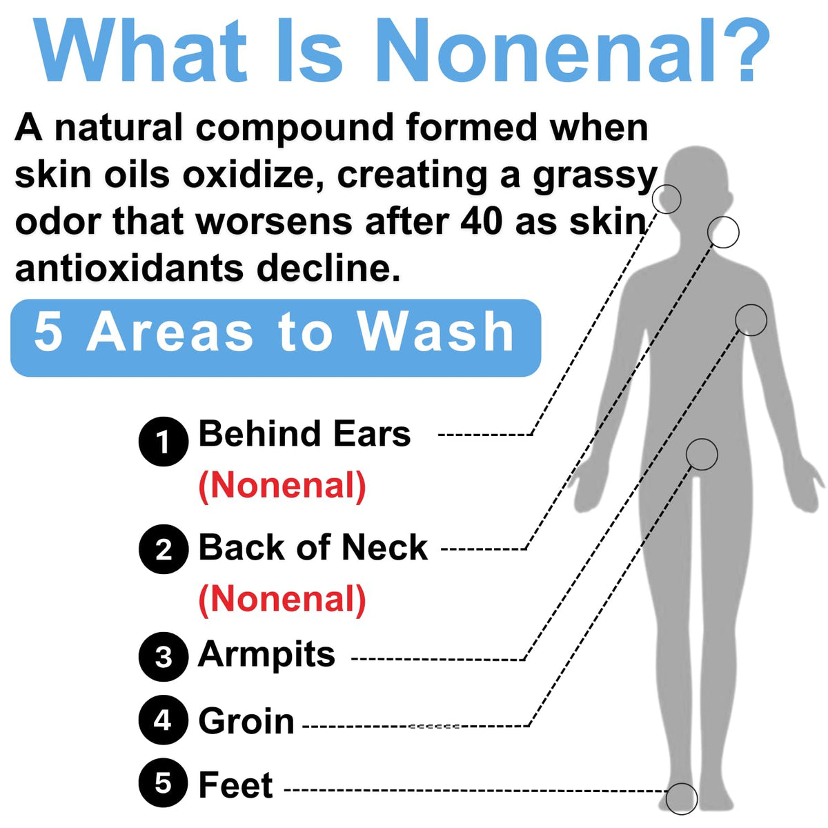 Mirai Clinical Body Wash for Strong Body Odor - Renewing Body Purifying & Deodorizing with Natural Persimmon & Green Tea Extracts - FENGGESTORE20