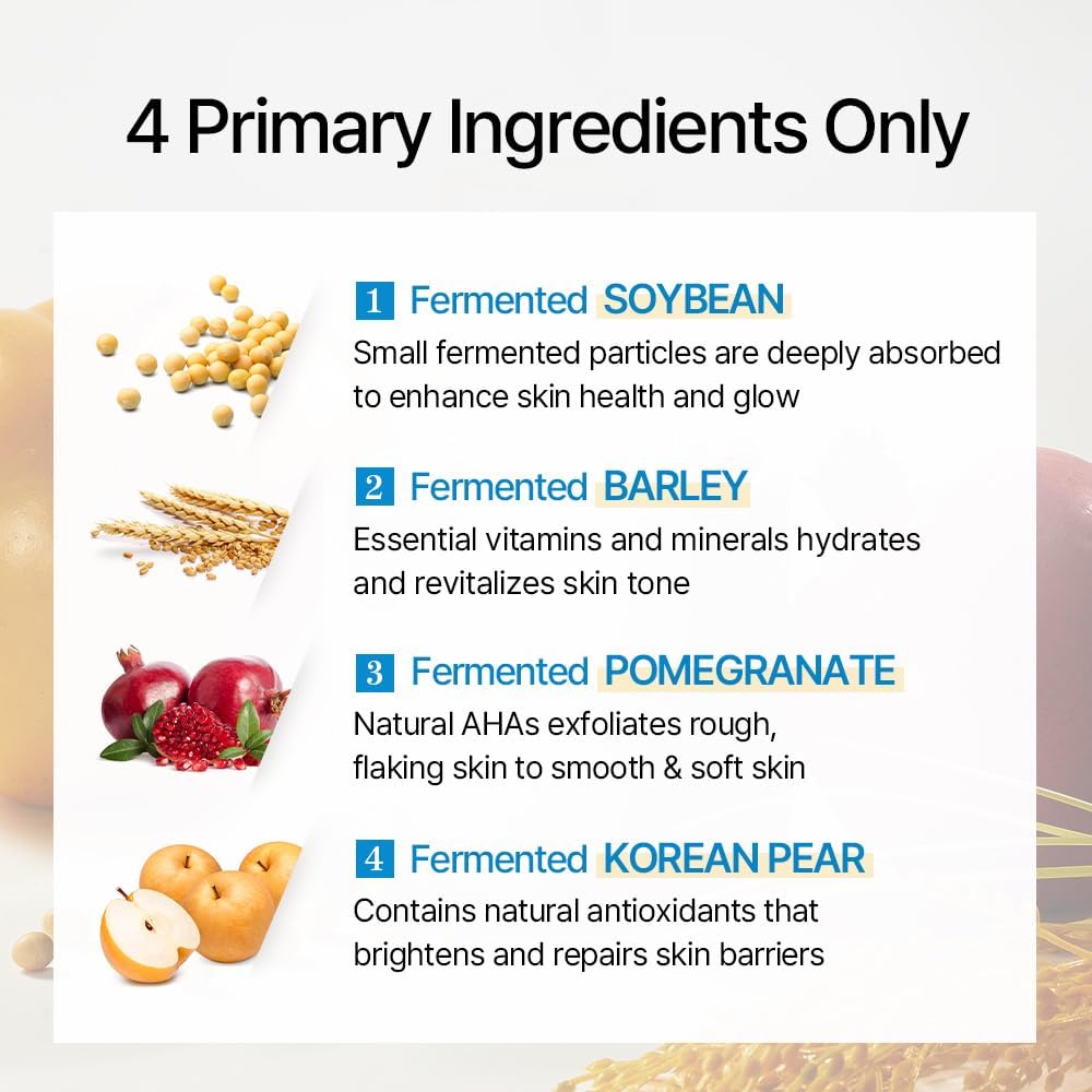 mixsoon Bean Essence Exfoliating, Snail Mucin Moisturizer for Hydrating, Fermented Bean Extract, Gentle Formula - FENGGESTORE20
