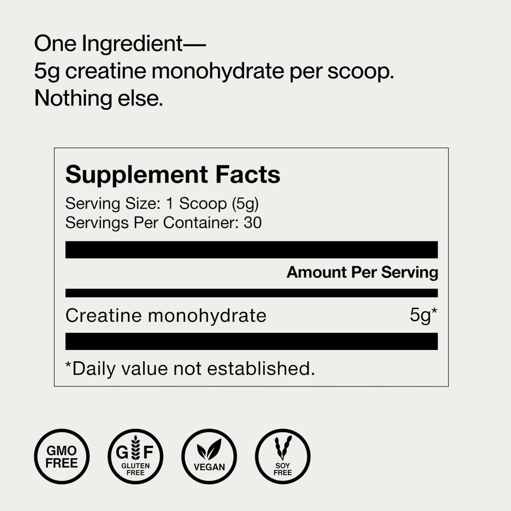 Momentous Creatine Monohydrate Powder - Creatine Powder - Supports Strength, Lean Muscle, & Recovery for Men & Women - NSF Certified for Sport - 5 g per Serving - 30 Servings - FENGGESTORE20