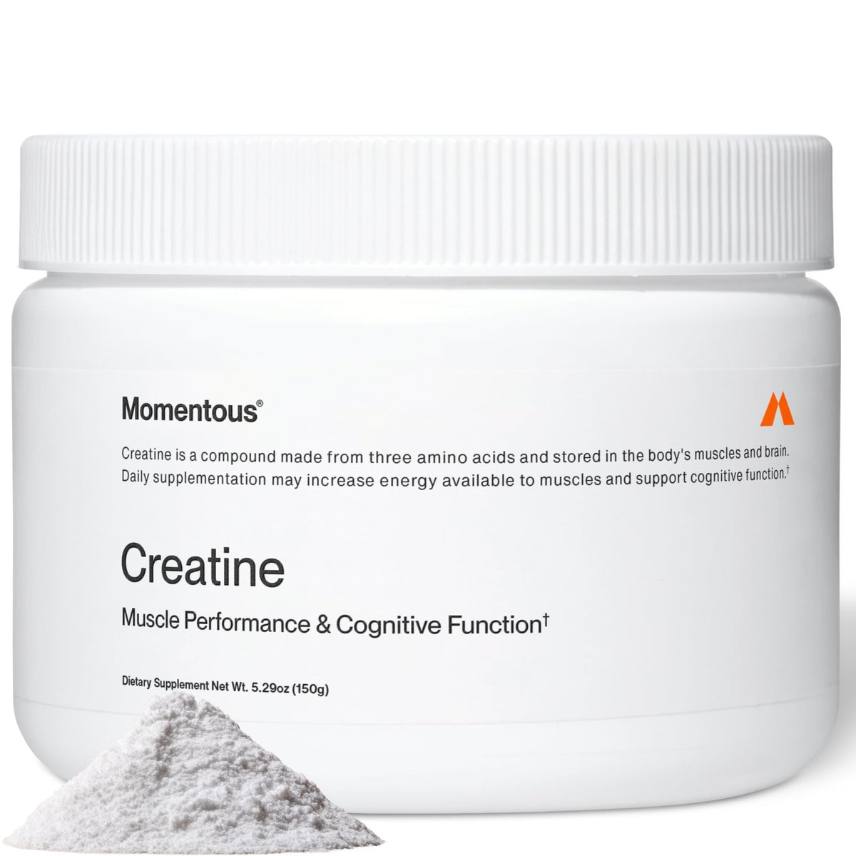 Momentous Creatine Monohydrate Powder - Creatine Powder - Supports Strength, Lean Muscle, & Recovery for Men & Women - NSF Certified for Sport - 5 g per Serving - 30 Servings - FENGGESTORE20