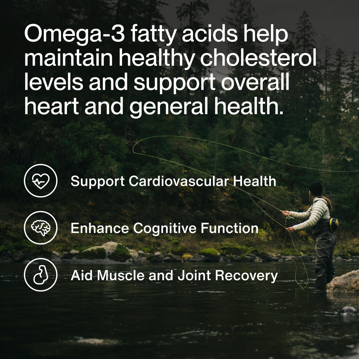 Momentous Omega-3 Fish Oil - High-Potency EPA & DHA Supplement for Men & Women - Supports Heart, Joint, & Brain Health - NSF Certified for Sport - Non-GMO - Gluten-Free - 1,600 mg - 30 Servings - FENGGESTORE20