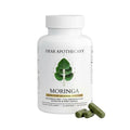 Moringa Oleifera Capsules 800mg - Pure Leaf Powder Superfood with Antioxidants Vitamins Minerals Amino Acids - Energy Immune Support Green Supplement for Men Women - FENGGESTORE20